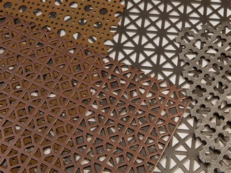 decorative perforated sheet metal patterns|decorative metal grate.